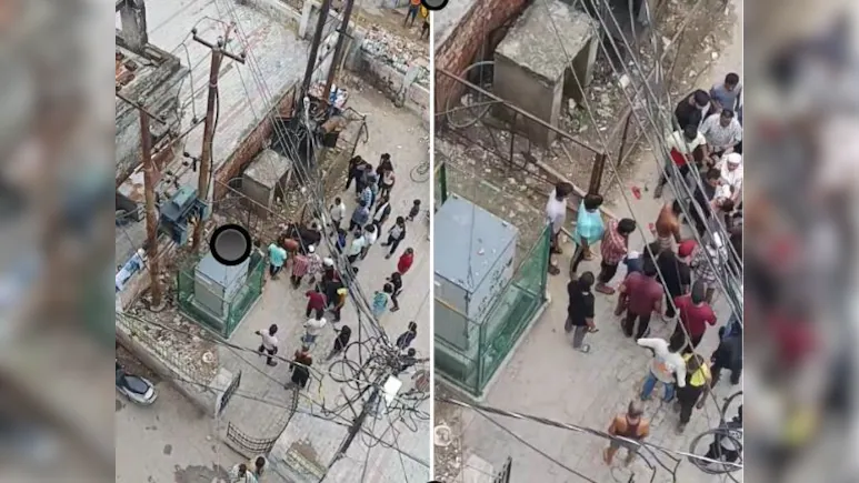 इस हादसे के बाद से कॉलोनी के लोग ग़ुस्से में है.