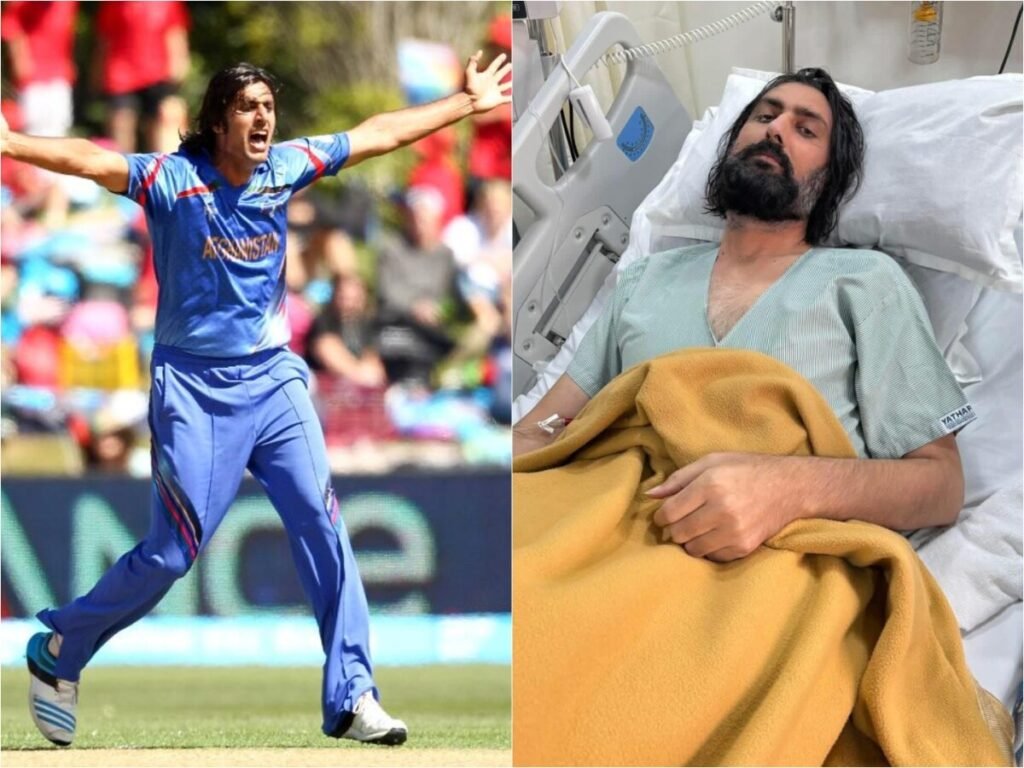 Former Afghanistan Cricketer Shapoor Zadran admitted in hospital at Greater Noida 