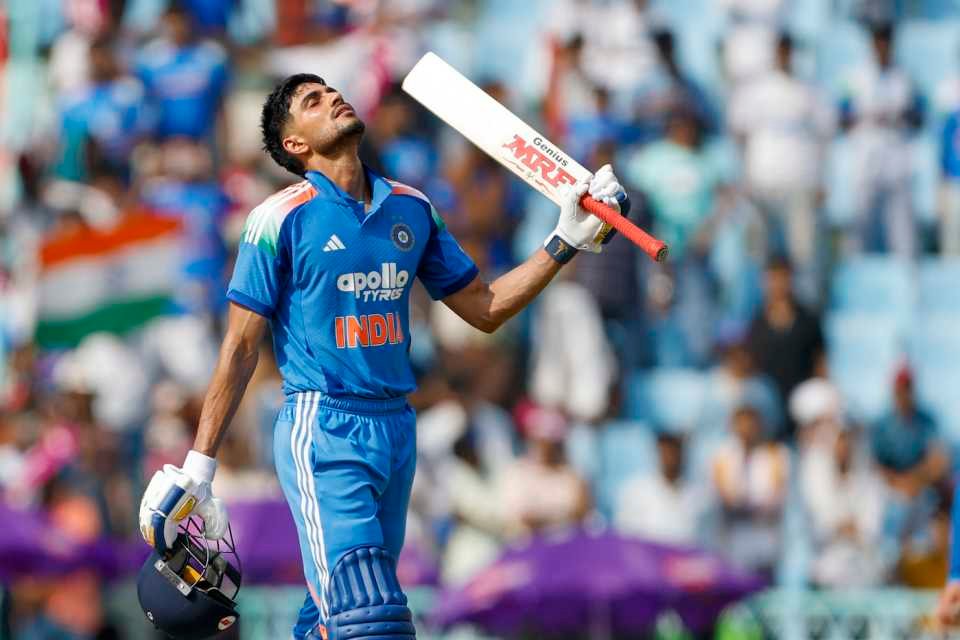 High heat, higher scoring rate: Shubman Gill got to his ton in 77 balls•Jun 17, 2026•BCCI